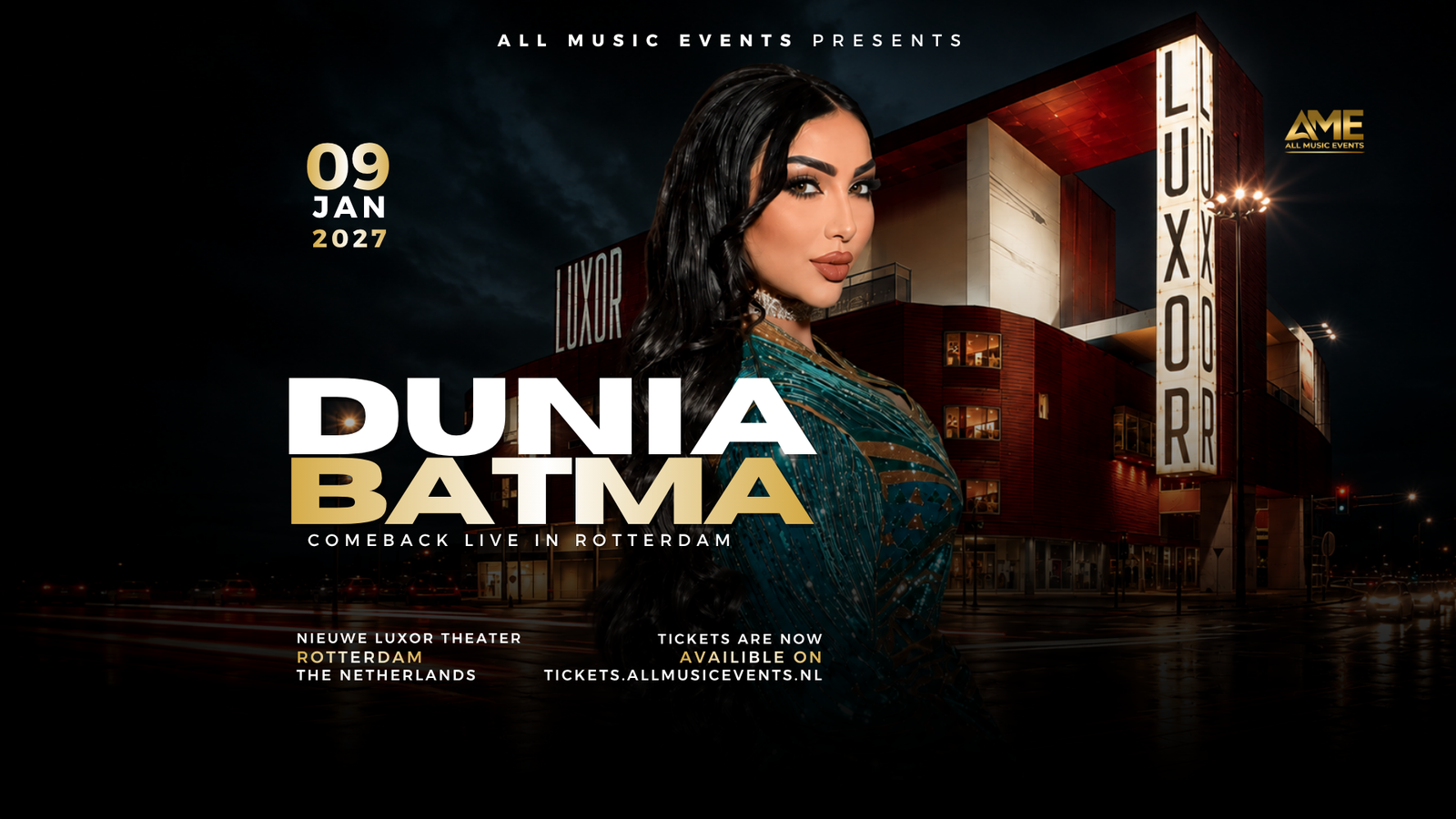 DUNIA BATMA - COMBACK LIVE IN ROTTERDAM